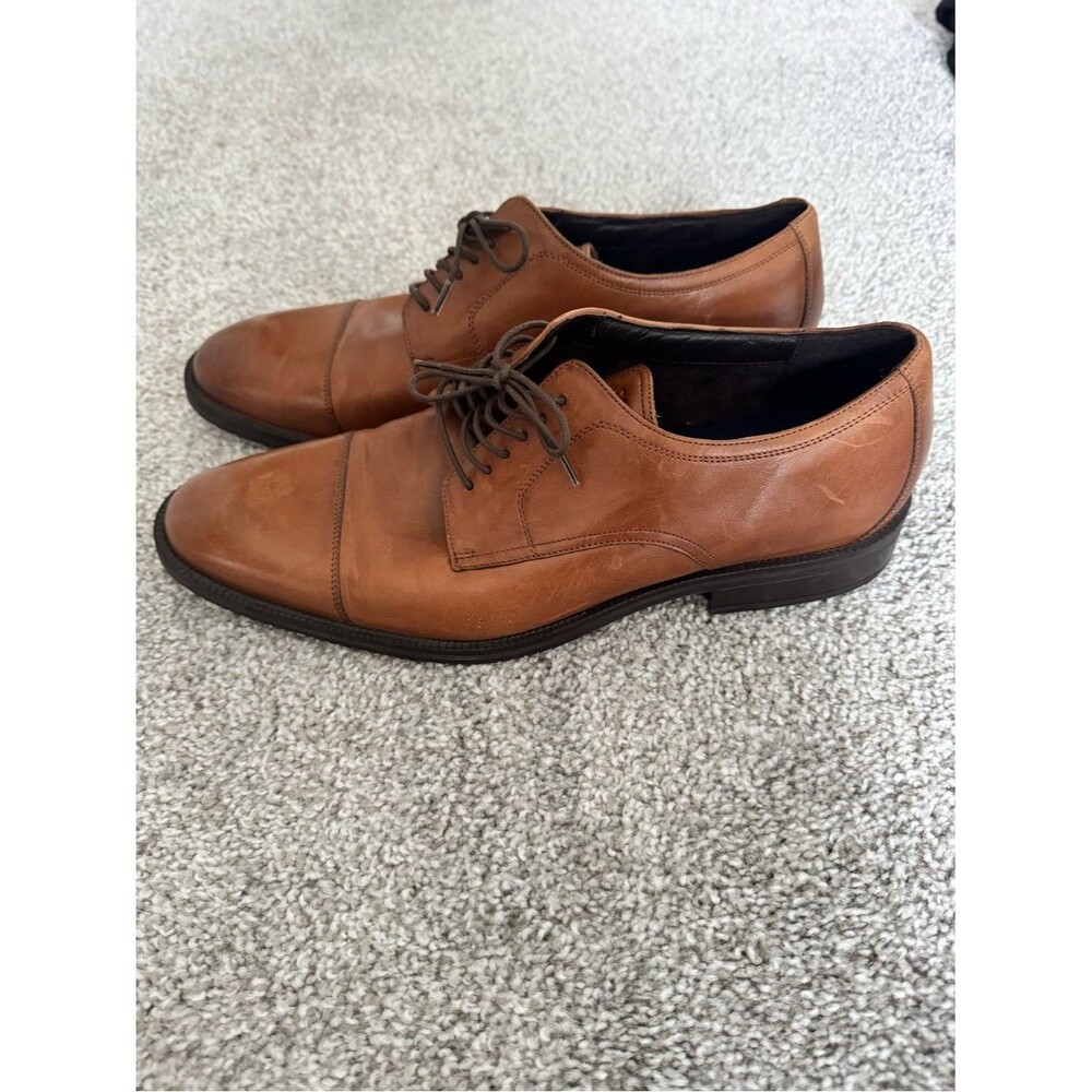 Cole Haan Modern Essentials Cap Toe Oxford C34138 British Tan Men’s 10.5